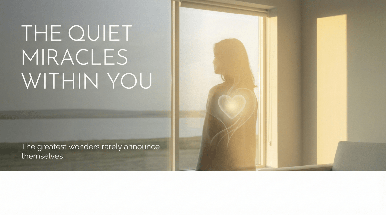 Human silhouette symbolising balance, heartbeat, and awareness